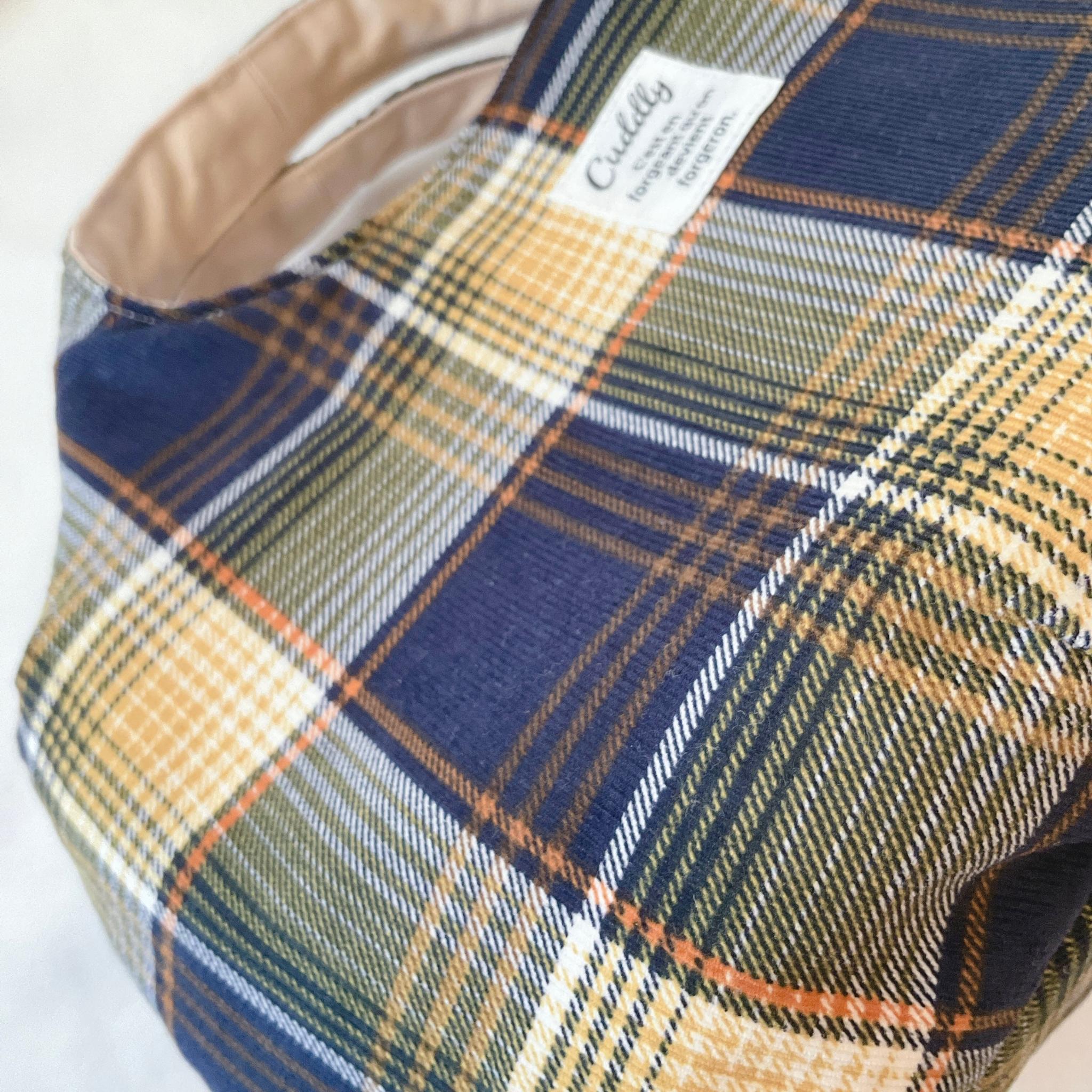 コーデュロイの小さなころりんバッグ　Sサイズ　中身が見えないのが嬉しい | 7枚目