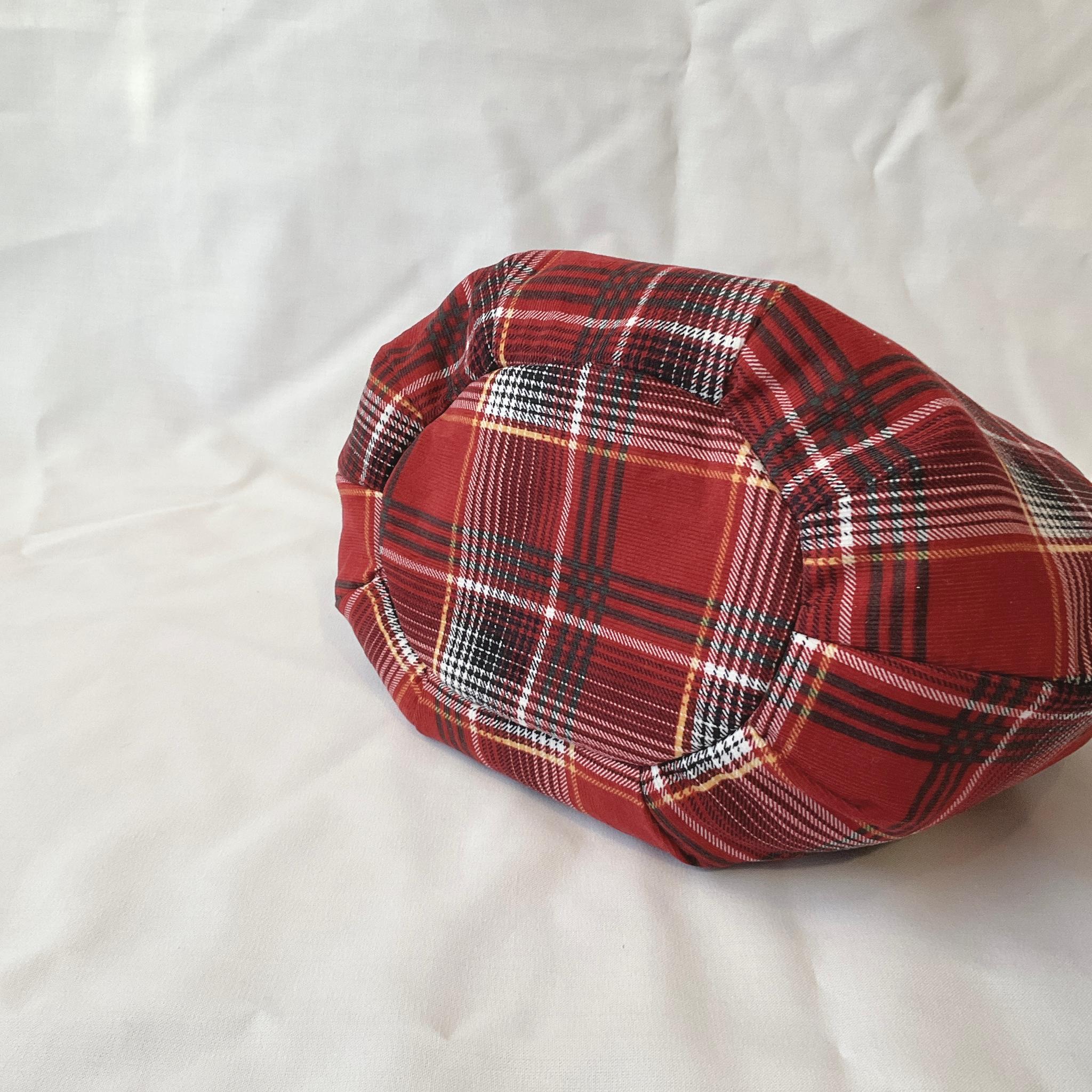 コーデュロイの小さなころりんバッグ　Sサイズ　中身が見えないのが嬉しい | 6枚目