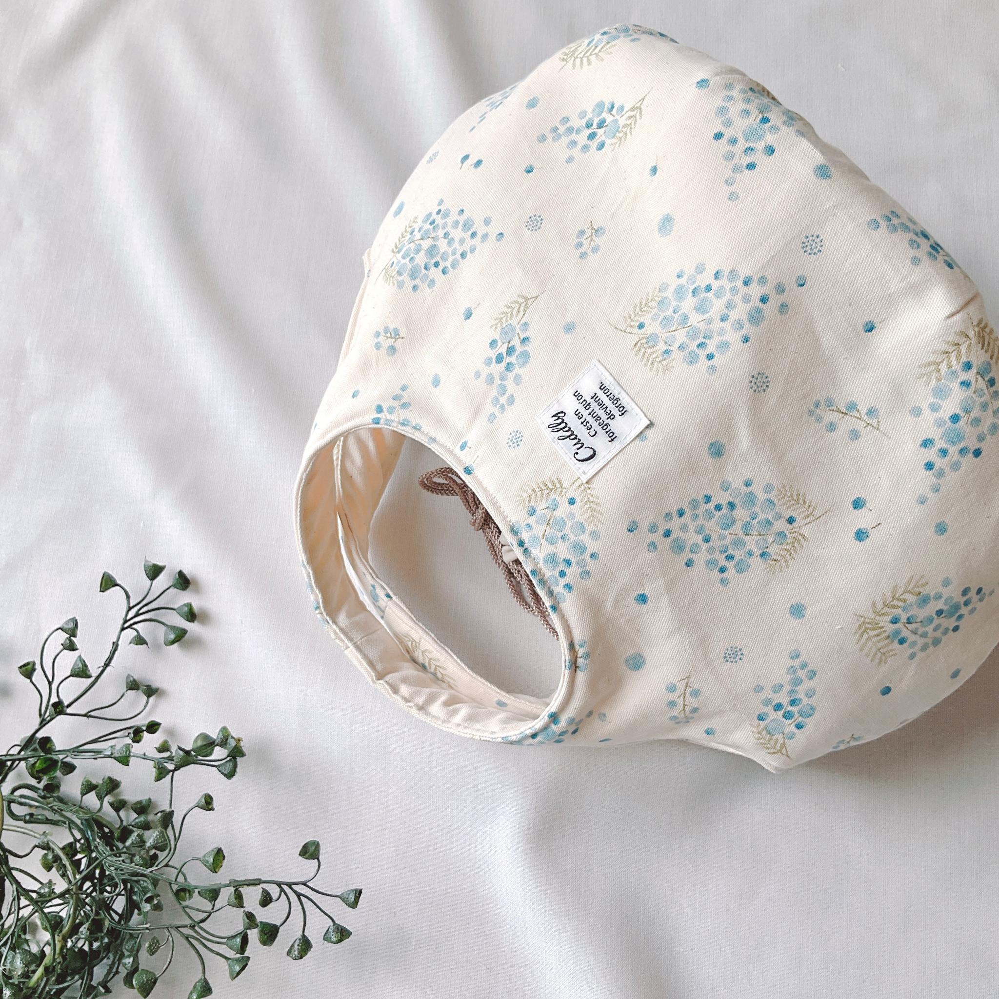 花柄の小さなころりんバッグ　Sサイズ　中身が見えないのが嬉しい | 4枚目