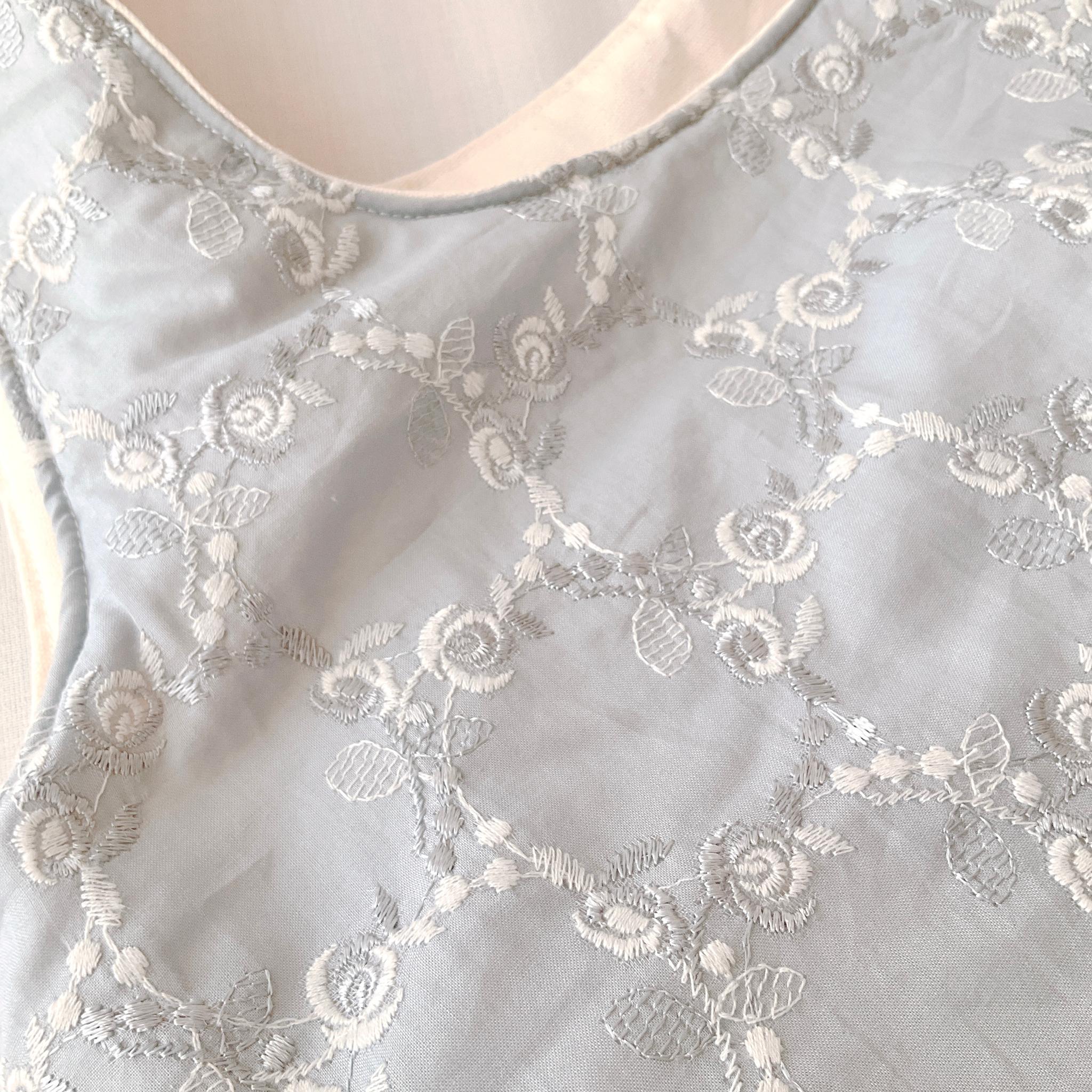 自立する花柄刺繍のころりんバッグ　Lサイズ｜毎日使いたくなる軽さと形 | 10枚目