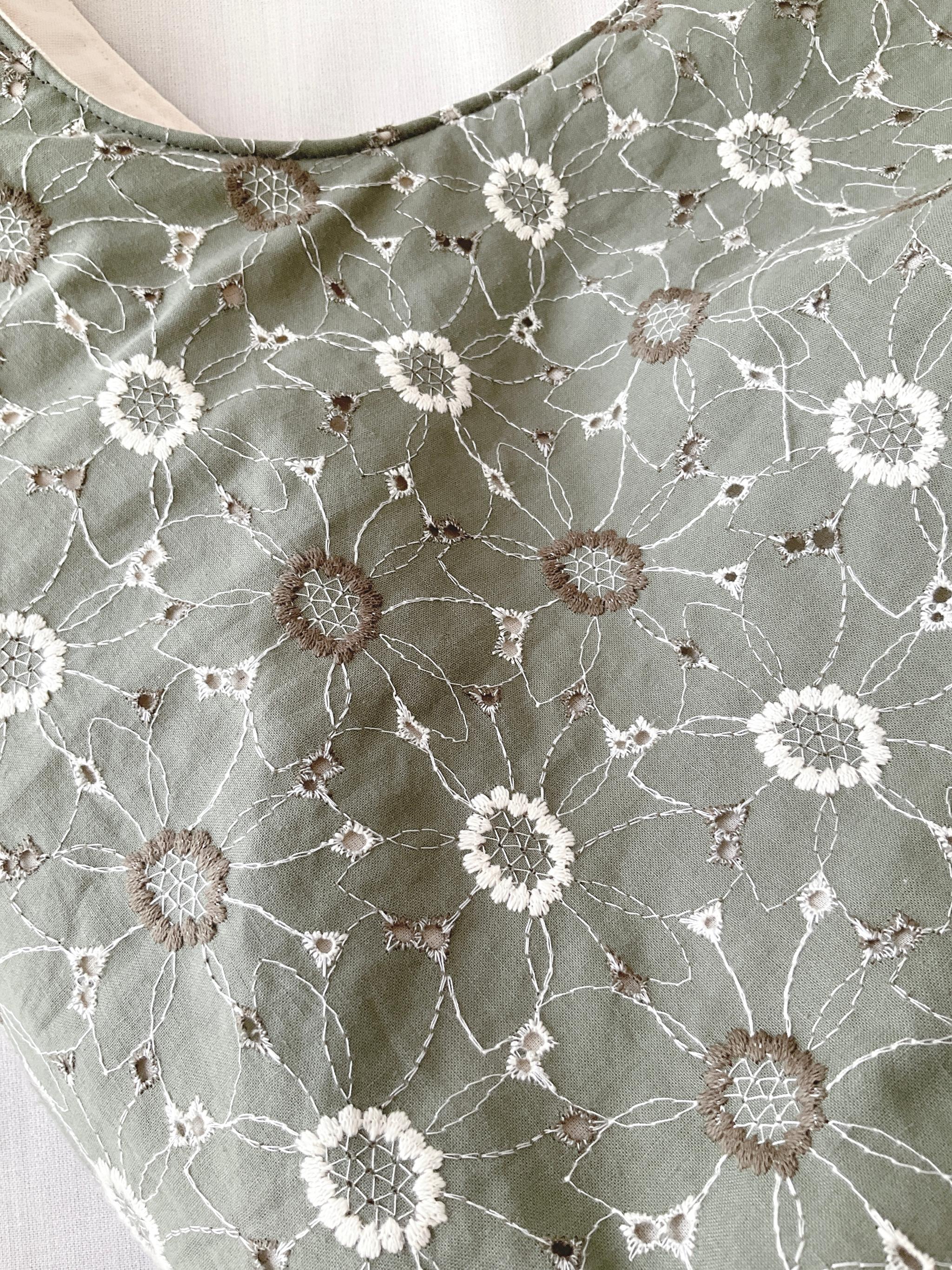 自立する花柄刺繍のころりんバッグ　Lサイズ｜毎日使いたくなる軽さと形 | 12枚目