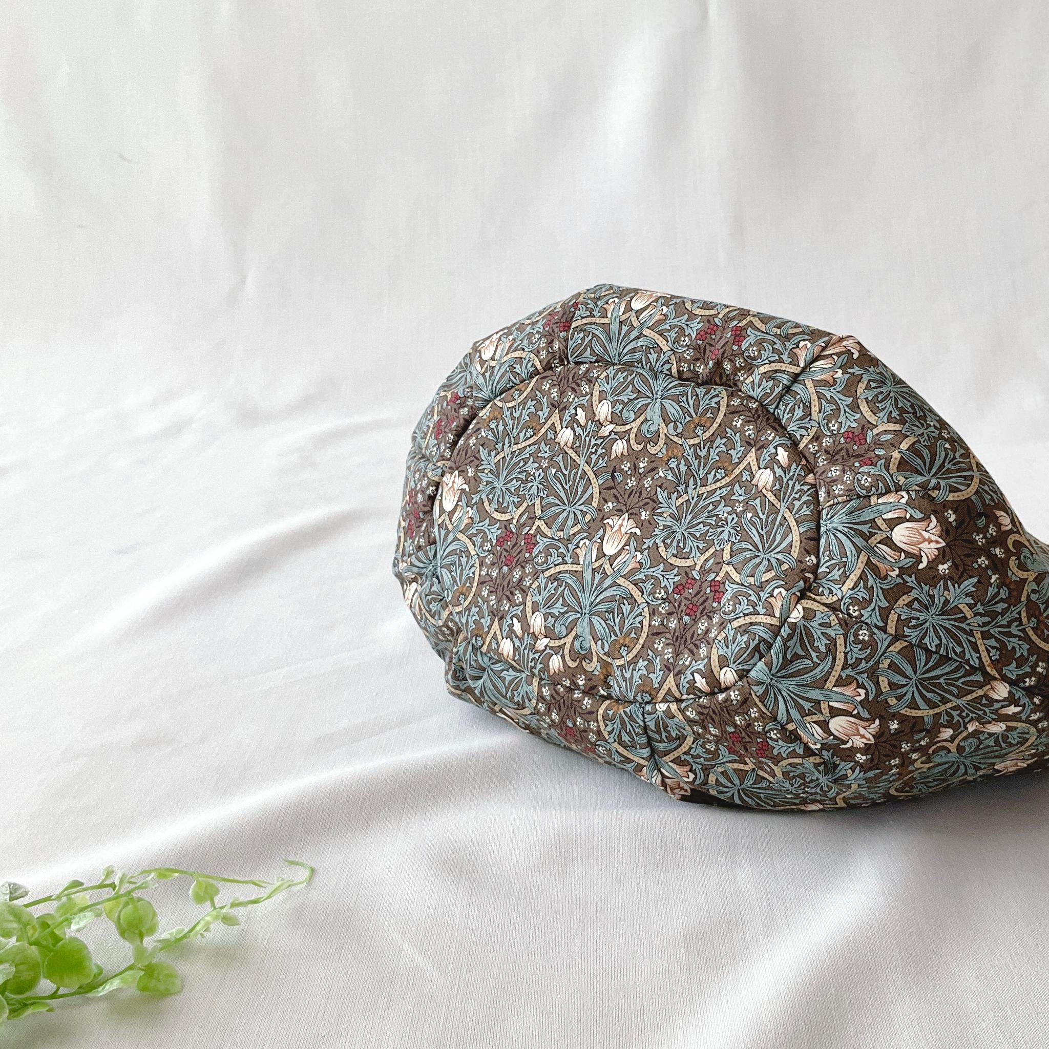 花柄の小さなころりんバッグ　Sサイズ　中身が見えないのが嬉しい | 8枚目