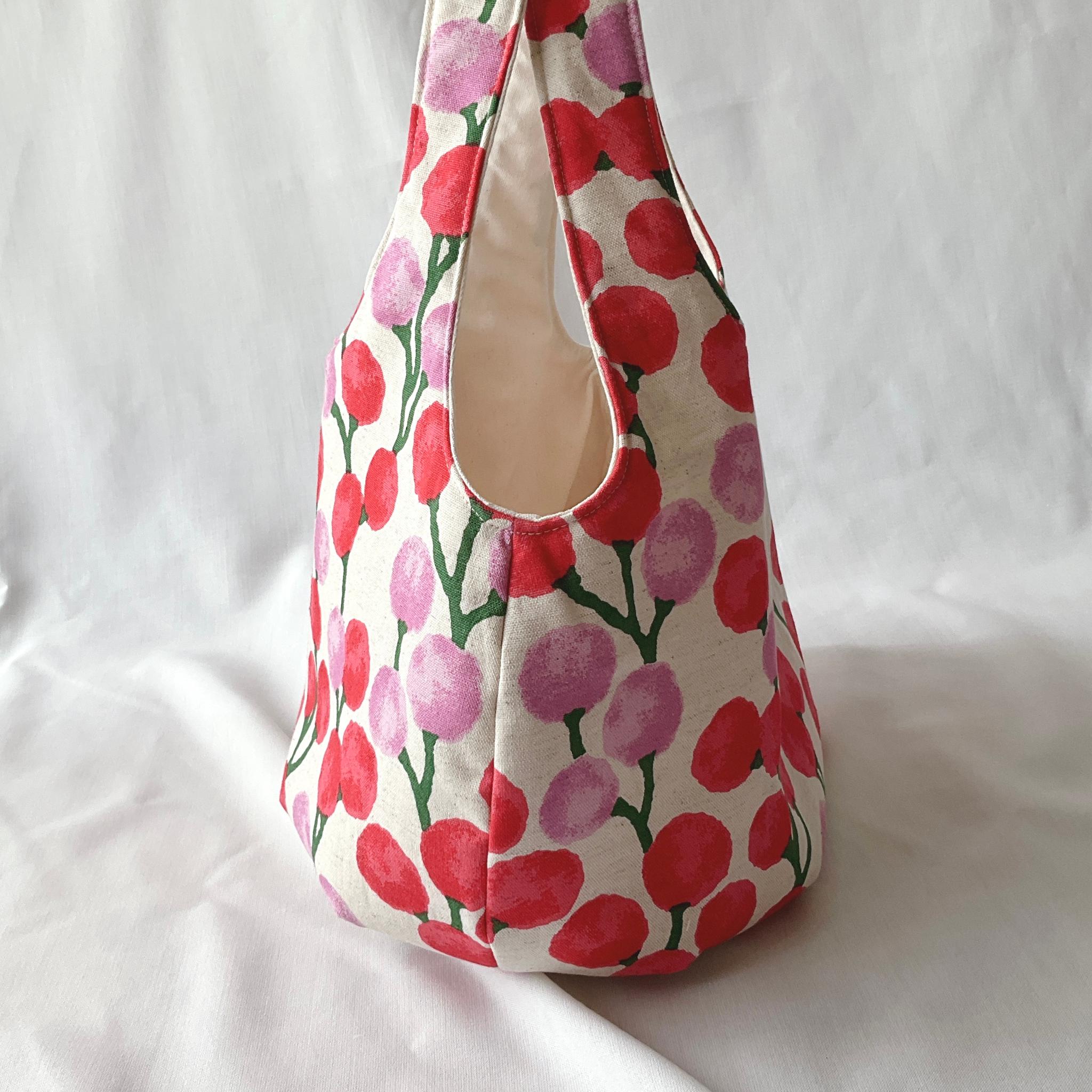 北欧柄のころりんバッグ　Mサイズ　ショルダータイプ | 3枚目