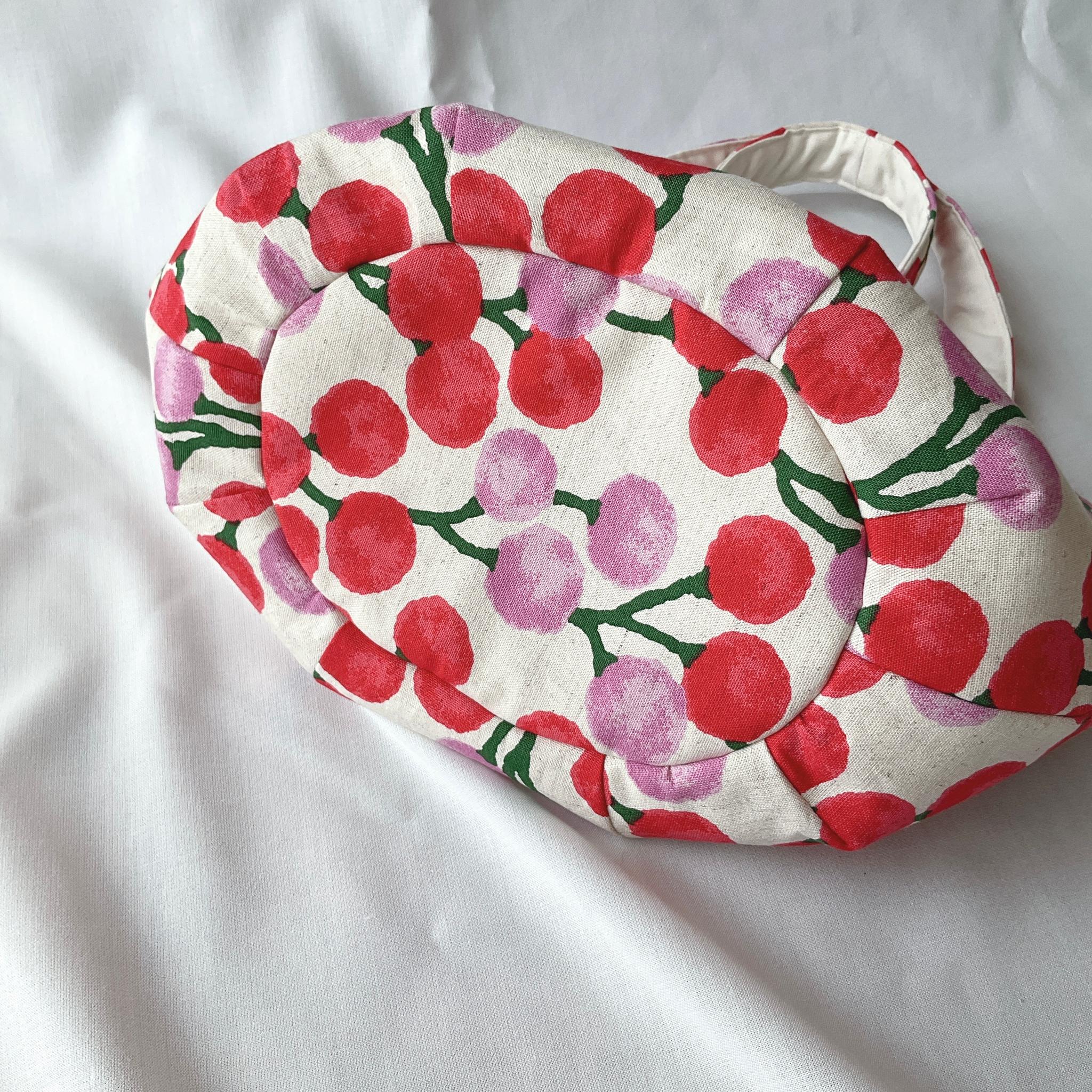 北欧柄のころりんバッグ　Mサイズ　ショルダータイプ | 7枚目