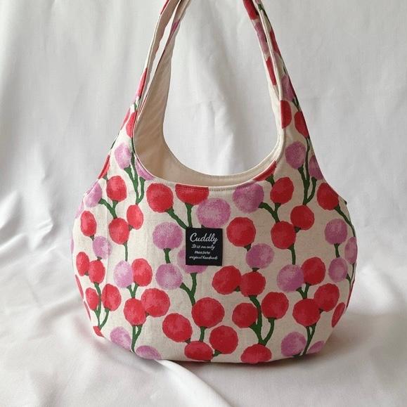 北欧柄のころりんバッグ　Mサイズ　ショルダータイプ | 8枚目